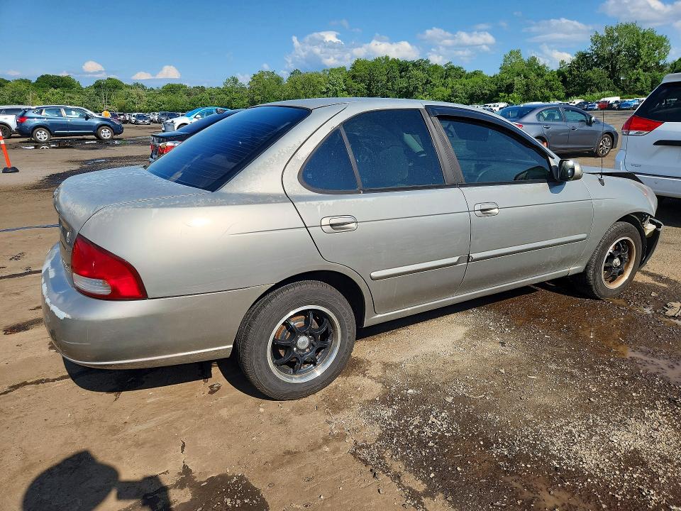 2001 Nissan Sentra მანქანა იყიდება აუქციონზე, vin: 3N1CB51D01L499136, აუქციონის ნომერი: 62333496