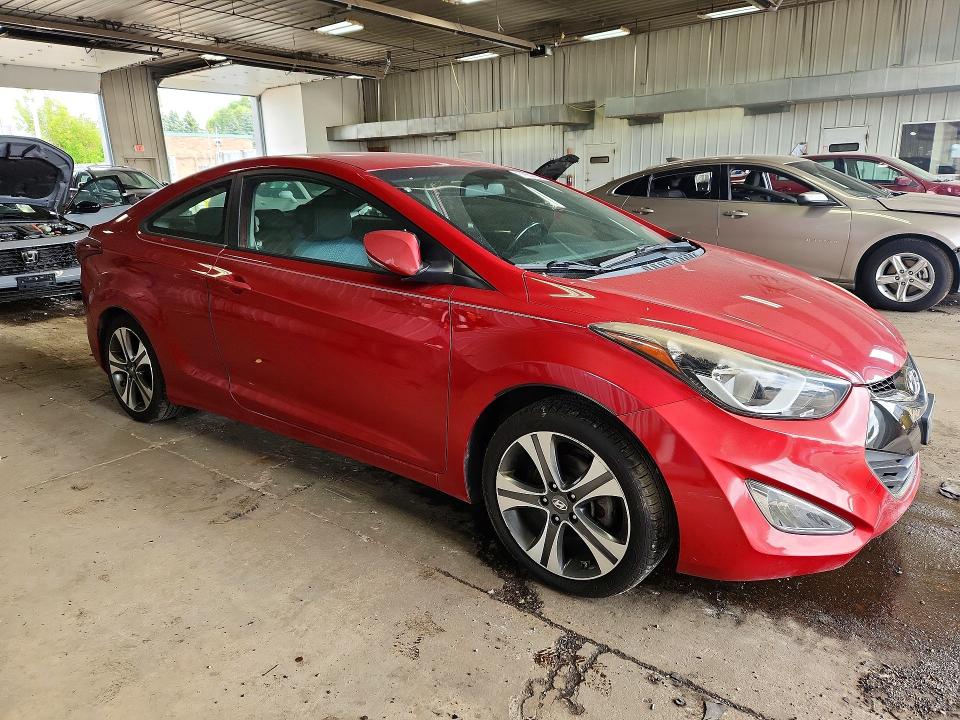 Продаж на аукціоні авто 2014 Hyundai Elantra Coupe, vin: KMHDH6AH2EU028430, номер лоту: 61850726
