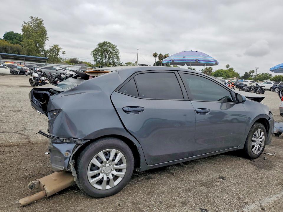 59233086 :رقم المزاد ، 5YFBURHE2FP346891 vin ، 2015 Toyota Corolla مزاد بيع