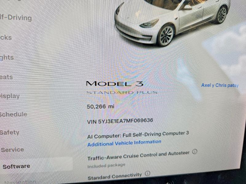 Aukcja sprzedaży 2021 Tesla Model 3, vin: 5YJ3E1EA7MF069636, numer aukcji: 58970696