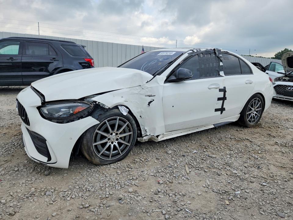 60079216 :رقم المزاد ، W1KAF8HB7PR101247 vin ، 2023 Mercedes-benz C مزاد بيع