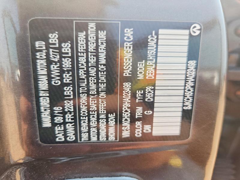 Продажа на аукционе авто 2017 Infiniti Qx30, vin: SJKCH5CP9HA023498, номер лота: 56128706
