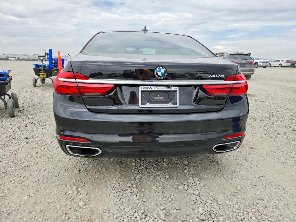 2018 Bmw 740 მანქანა იყიდება აუქციონზე, vin: WBA7J2C52JG938408, აუქციონის ნომერი: 61327676