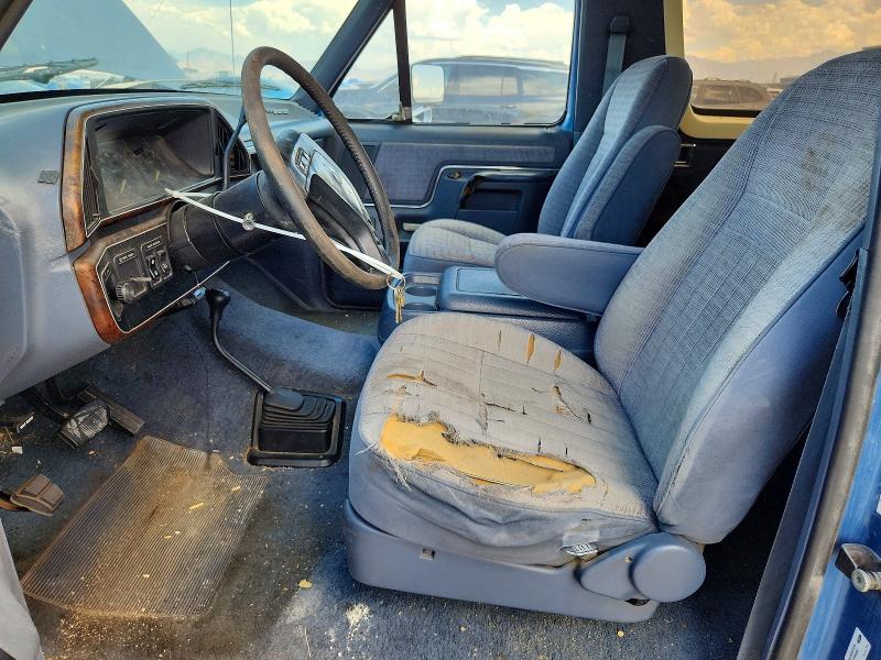 61638366 :رقم المزاد ، 1FMEU15H7MLA37545 vin ، 1991 Ford Bronco مزاد بيع