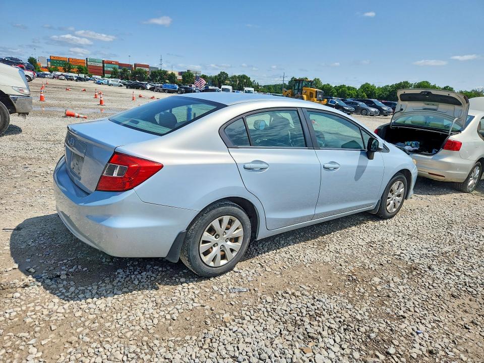 Продажа на аукционе авто 2012 Honda Civic, vin: 19XFB2F51CE003200, номер лота: 62014136