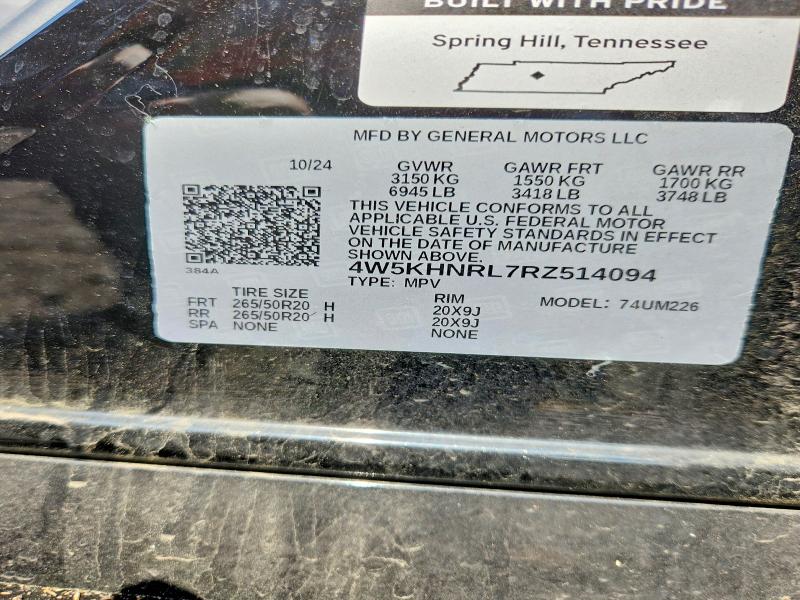 Продажа на аукционе авто 2024 Acura Zdx, vin: 4W5KHNRL7RZ514094, номер лота: 62280856