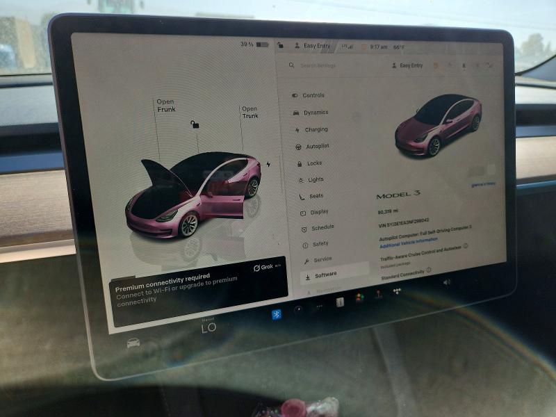 Aukcja sprzedaży 2022 Tesla Model 3, vin: 5YJ3E1EA3NF298042, numer aukcji: 60018346