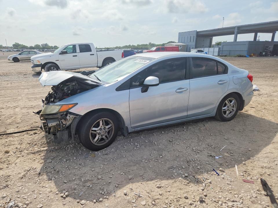 Auction sale of the 2012 Honda Civic, vin: 19XFB2F54CE046574, lot number: 61635396