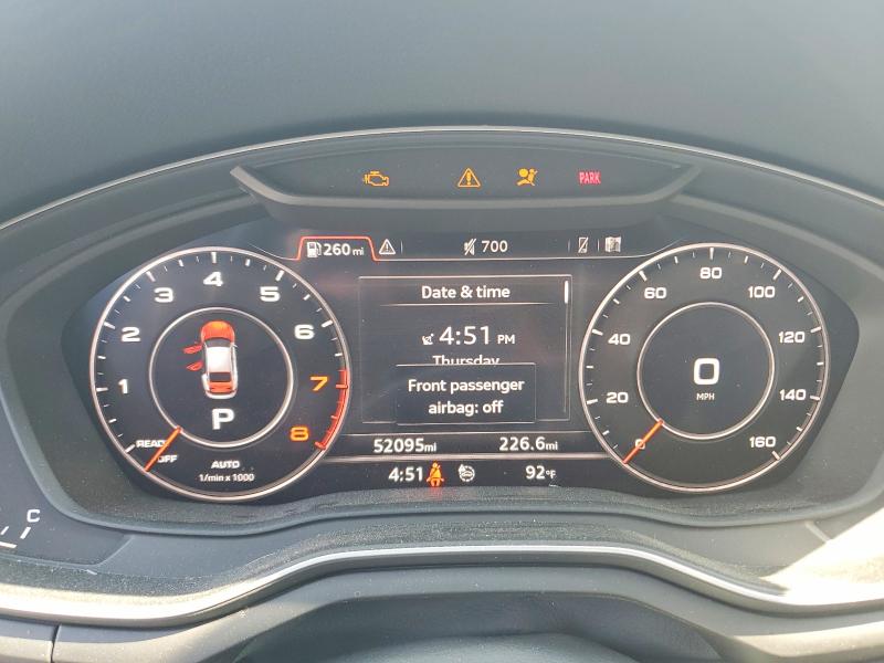 2019 Audi A5 მანქანა იყიდება აუქციონზე, vin: WAUENCF55KA031556, აუქციონის ნომერი: 60395496