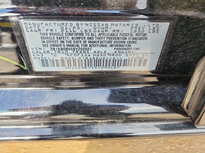 Aukcja sprzedaży 2025 Nissan Sentra, vin: 3N1AB8BV4SY292687, numer aukcji: 61633926