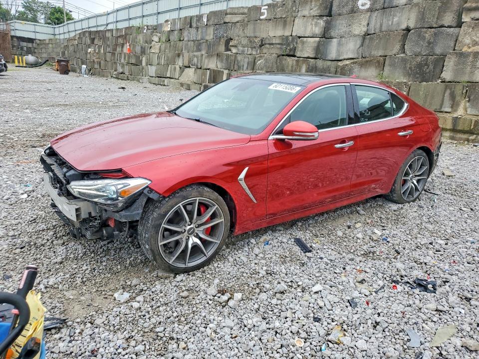 60115086 :رقم المزاد ، KMTG74LEXMU074261 vin ، 2021 Genesis G70 مزاد بيع