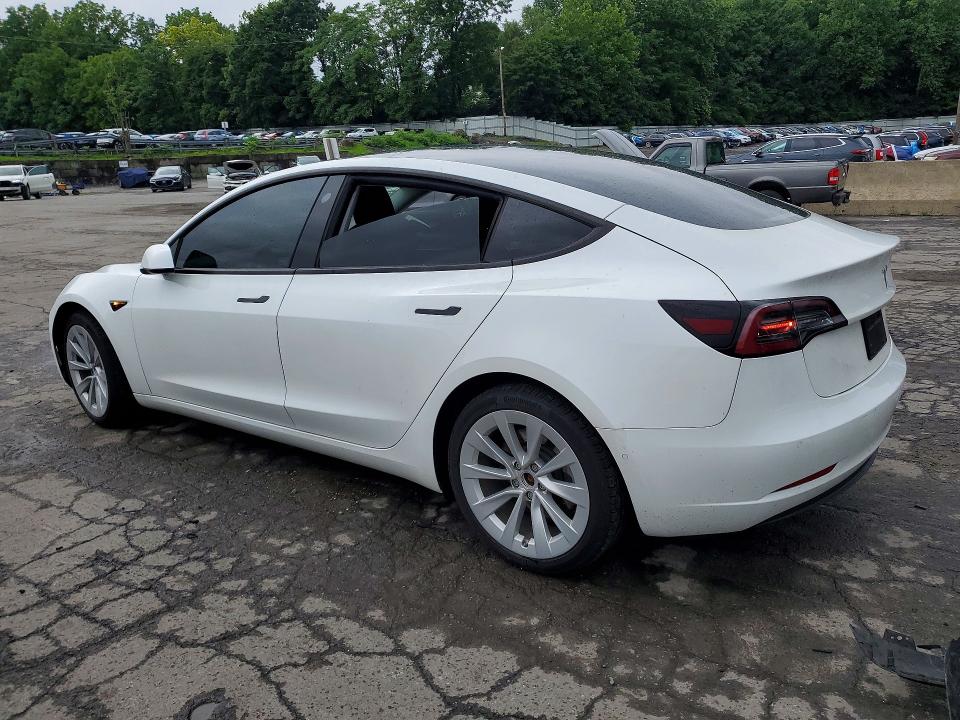 2022 Tesla Model 3 მანქანა იყიდება აუქციონზე, vin: 5YJ3E1EB2NF276154, აუქციონის ნომერი: 61493306