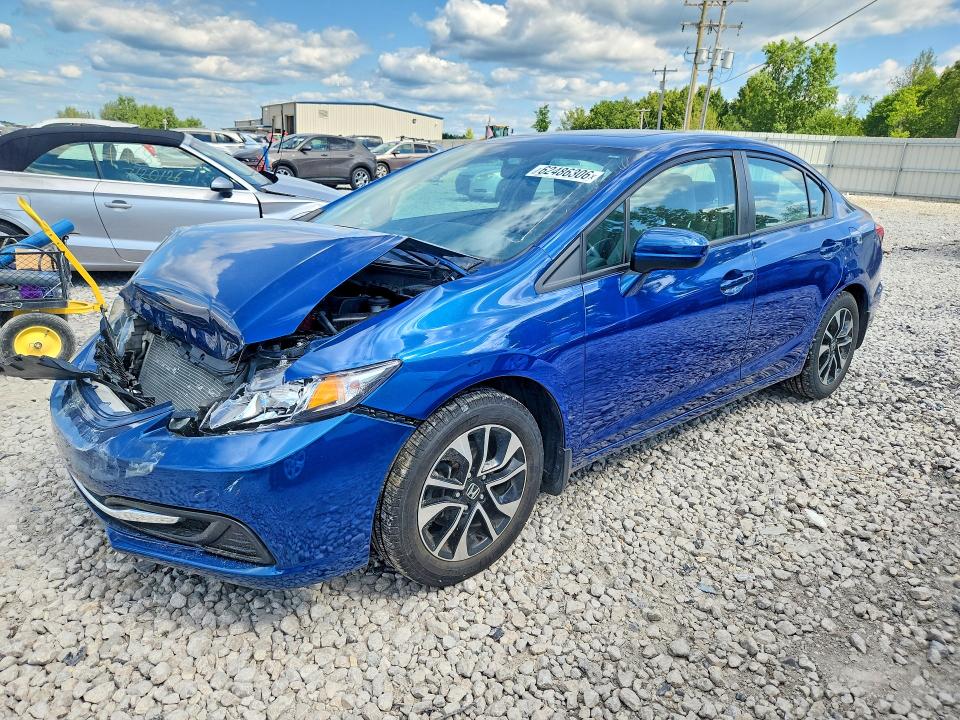 Auction sale of the 2014 Honda Civic, vin: 19XFB2F89EE065277, lot number: 62486306