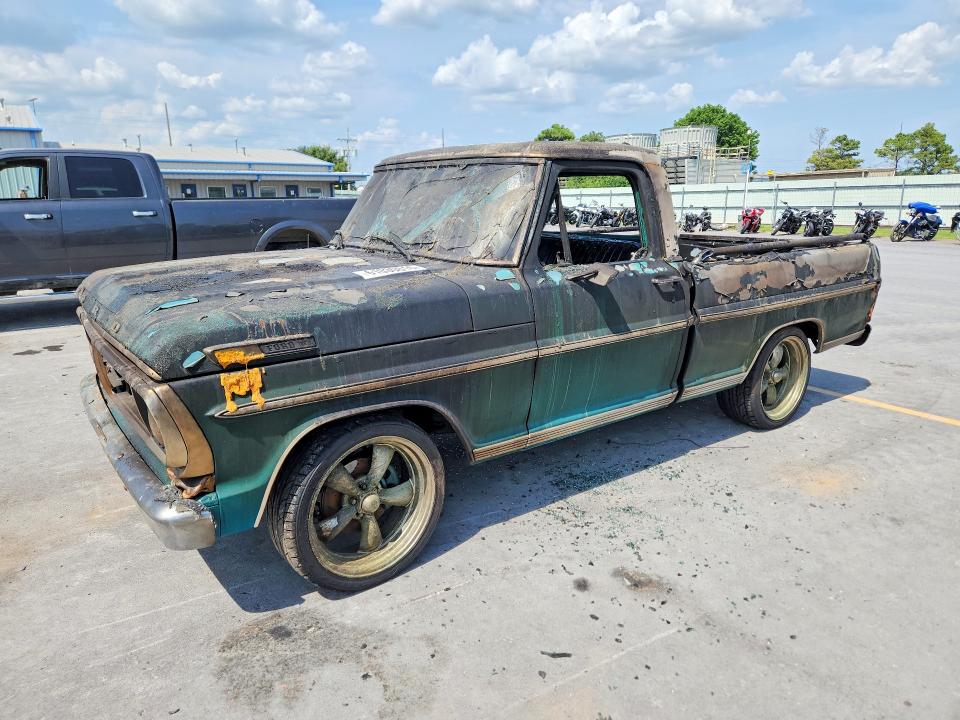 61030616 :رقم المزاد ، F10YNN22476 vin ، 1972 Ford F100 مزاد بيع