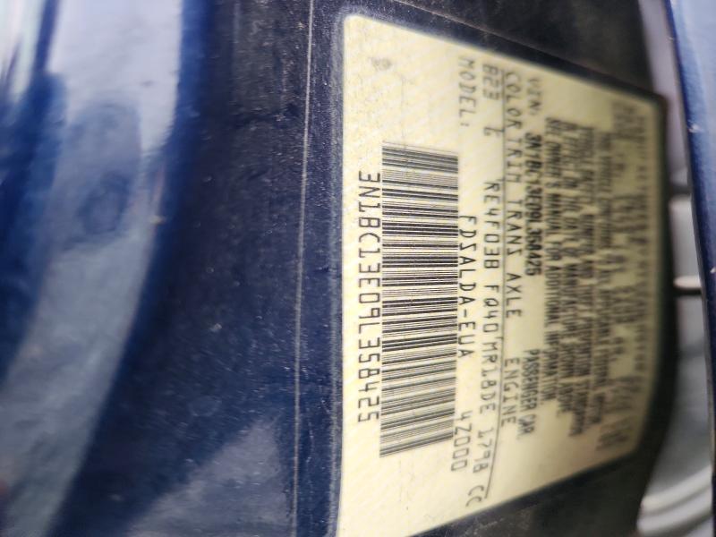 62394676 :رقم المزاد ، 3N1BC13E09L358425 vin ، 2009 Nissan Versa مزاد بيع