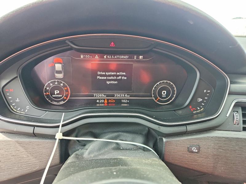 59897926 :رقم المزاد ، WAUMMAF43JA152840 vin ، 2018 Audi A4 مزاد بيع