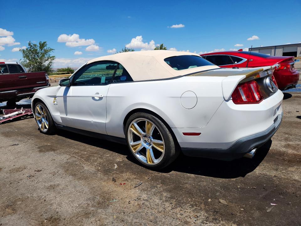 62434546 :رقم المزاد ، 1ZVBP8FHXA5141336 vin ، 2010 Ford Mustang مزاد بيع
