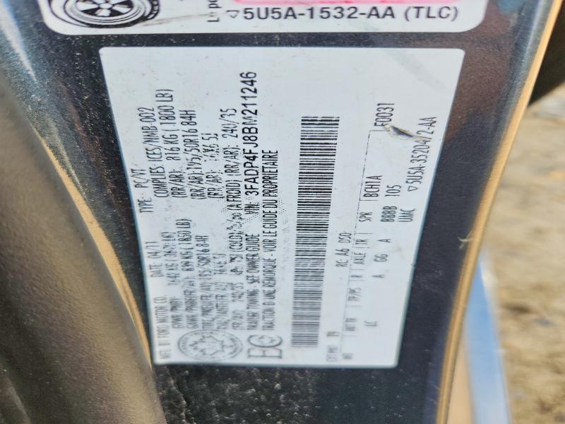 Продажа на аукционе авто 2011 Ford Fiesta, vin: 3FADP4FJ8BM211246, номер лота: 60085126