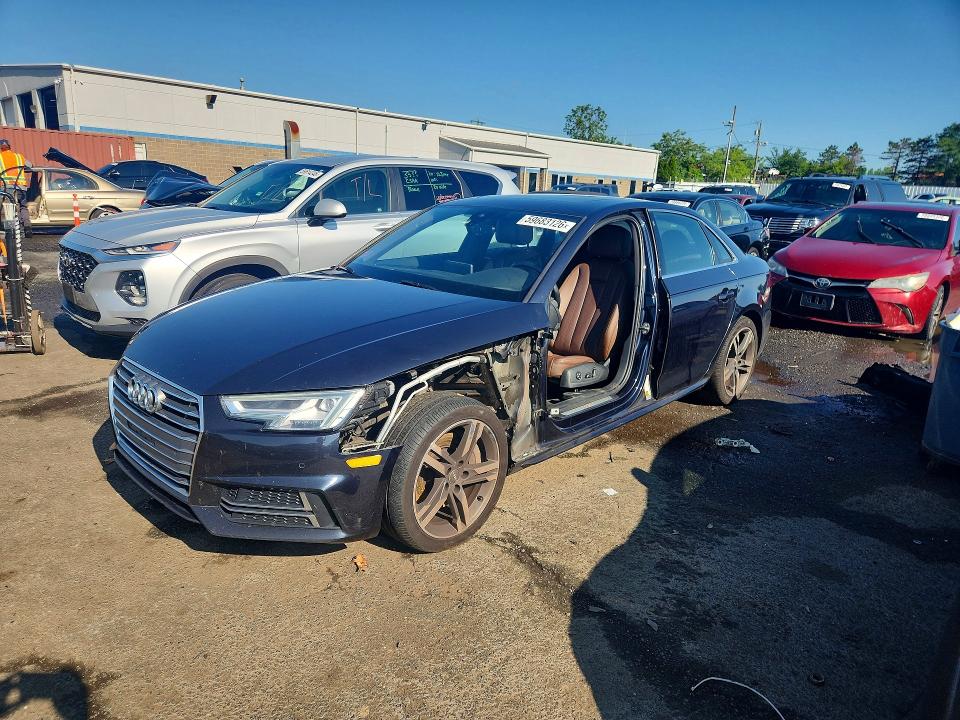 2017 Audi A4 მანქანა იყიდება აუქციონზე, vin: WAUENAF41HN063692, აუქციონის ნომერი: 59683126