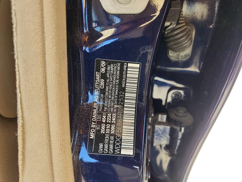 Продажа на аукционе авто 2010 Mercedes-benz C, vin: WDDGF5EB8AR092532, номер лота: 59647766