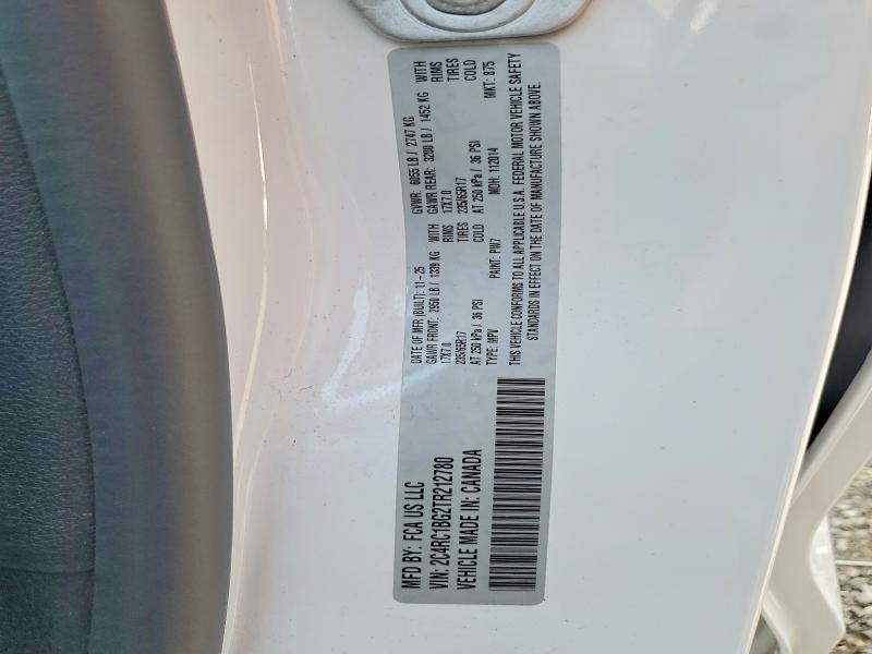 Aukcja sprzedaży 2026 Chrysler Pacifica, vin: 2C4RC1BG2TR212780, numer aukcji: 61515816