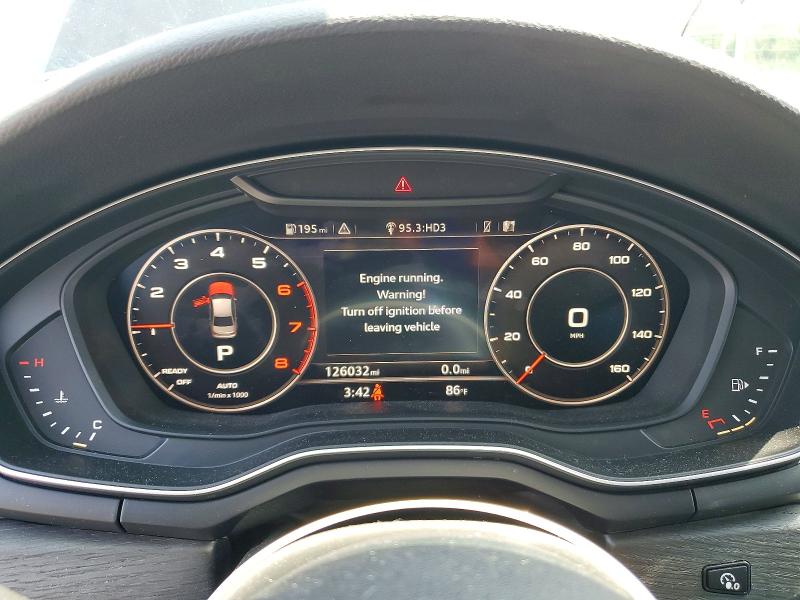 2017 Audi A4 მანქანა იყიდება აუქციონზე, vin: WAUKMAF45HN048733, აუქციონის ნომერი: 60432846