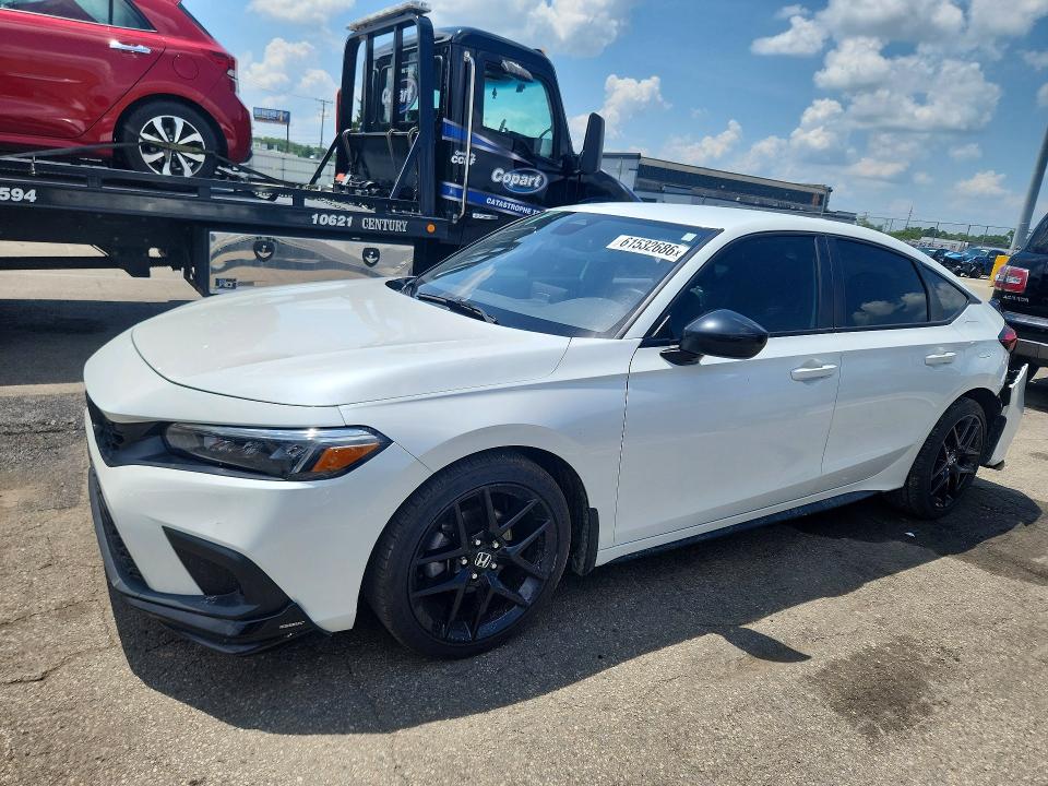 Aukcja sprzedaży 2022 Honda Civic, vin: 19XFL2H85NE020458, numer aukcji: 61532686