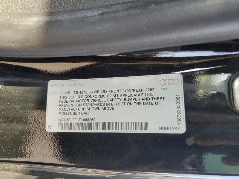 61174046 :رقم المزاد ، WAU3FLFF1F1088260 vin ، 2015 Audi A3 مزاد بيع