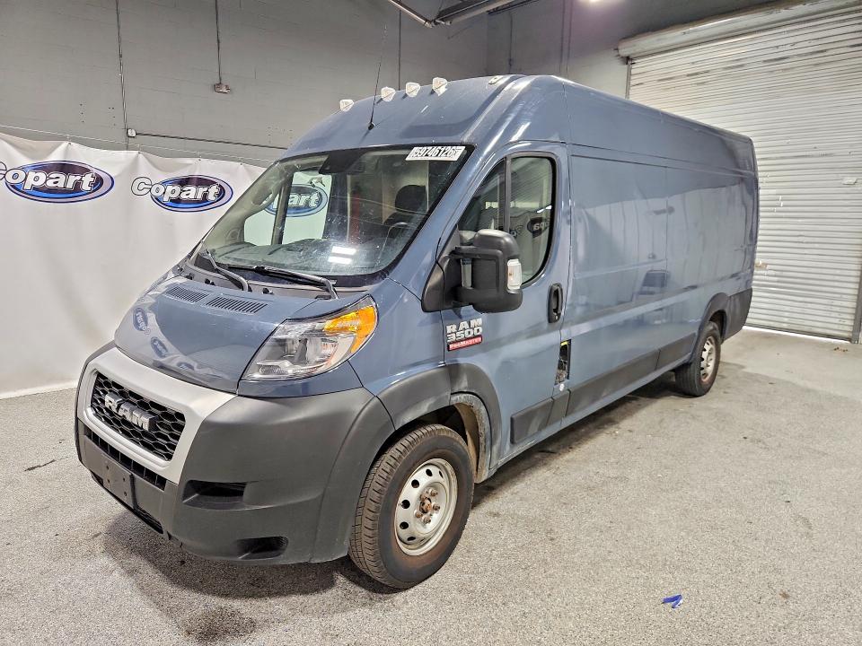 59746126 :رقم المزاد ، 3C6MRVJG2ME536162 vin ، 2021 Ram Promaster 3500 مزاد بيع
