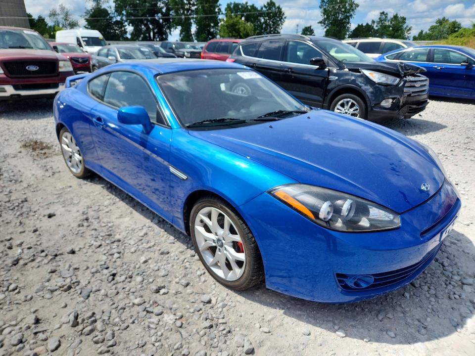 Продажа на аукционе авто 2007 Hyundai Tiburon, vin: KMHHN66F47U237219, номер лота: 61734926