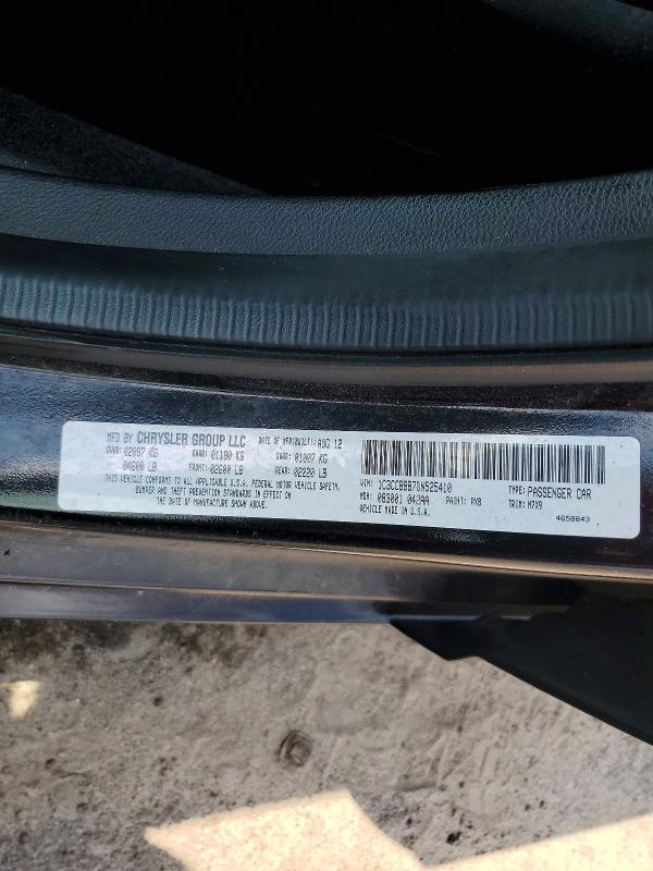 Aukcja sprzedaży 2013 Chrysler 200, vin: 1C3CCBBB7DN525410, numer aukcji: 63478266