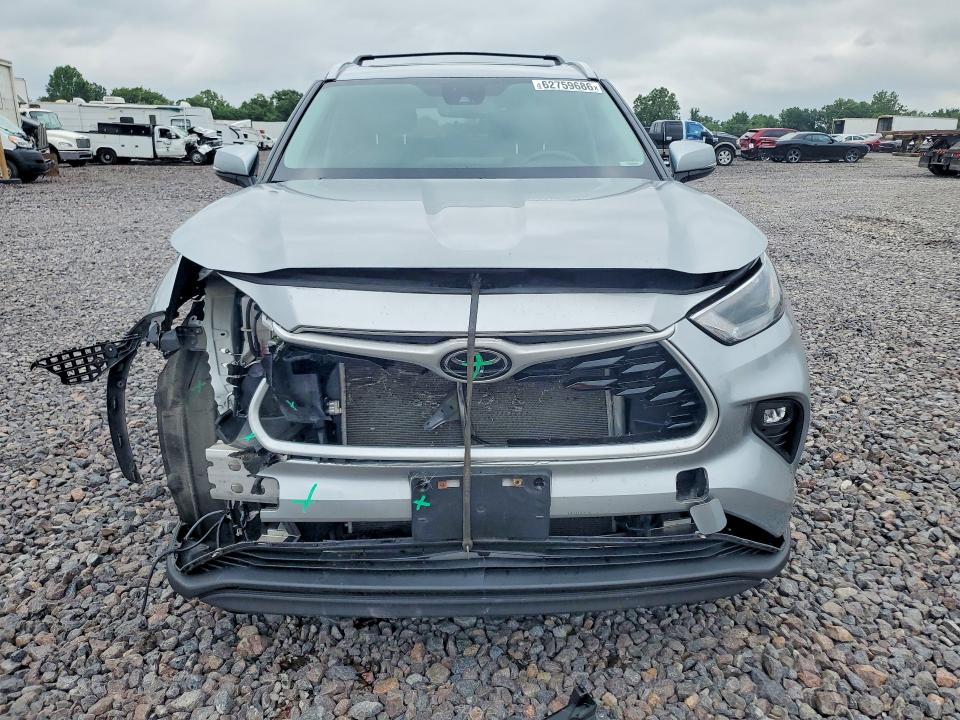 62759686 :رقم المزاد ، 5TDKDRBH8PS012604 vin ، 2023 Toyota Highlander مزاد بيع