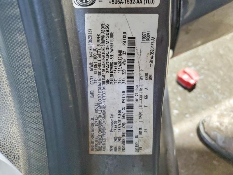 Продажа на аукционе авто 2014 Ford Fiesta, vin: 3FADP4BJ3EM130956, номер лота: 62025426