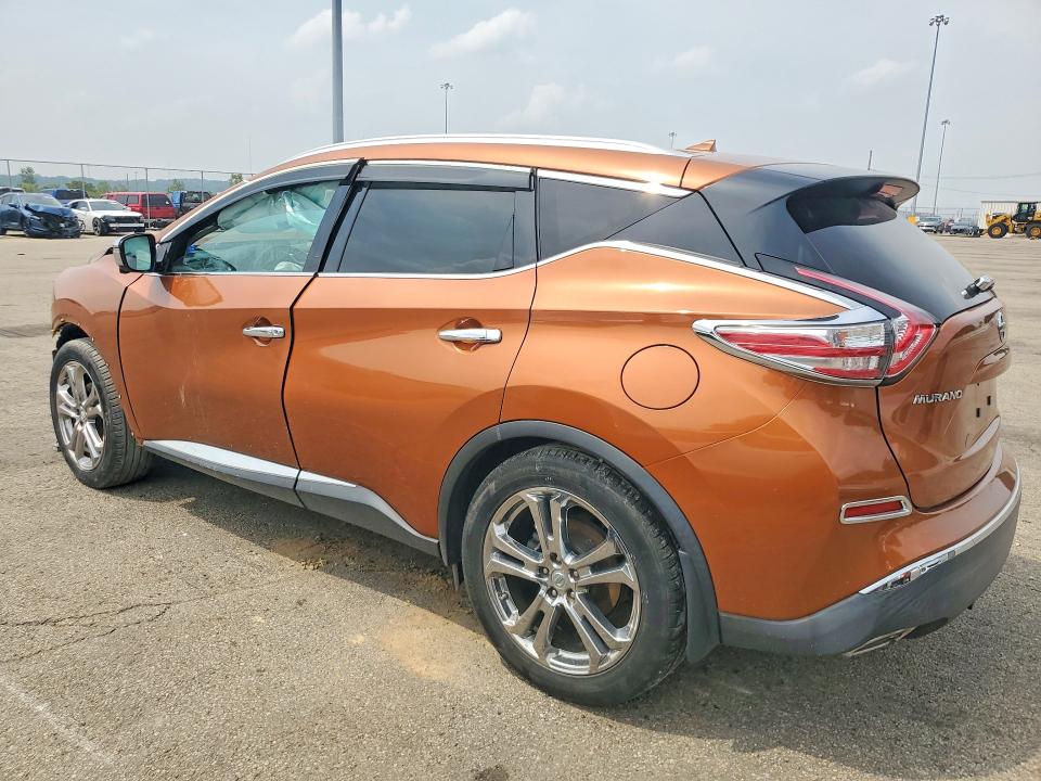 Продажа на аукционе авто 2015 Nissan Murano, vin: 5N1AZ2MH6FN287387, номер лота: 61837596