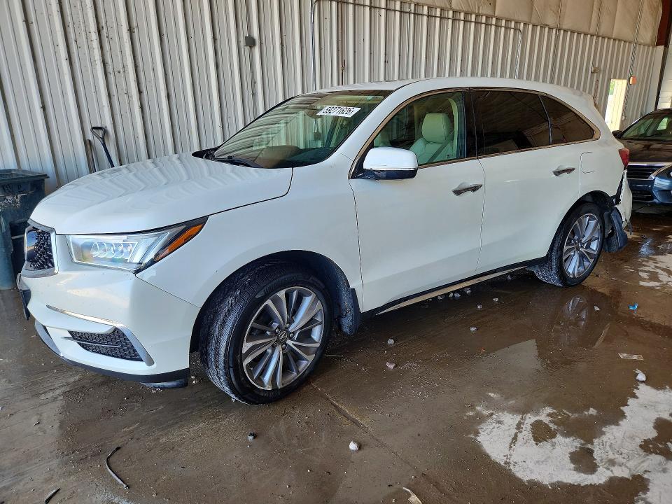 59271626 :رقم المزاد ، 5J8YD3H50JL006701 vin ، 2018 Acura Mdx مزاد بيع