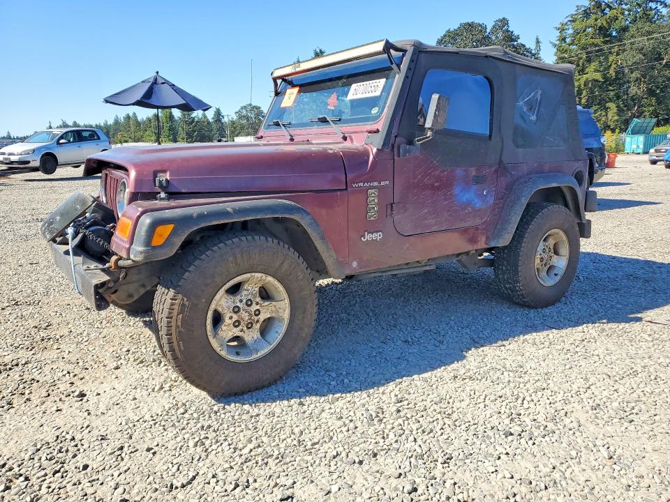 Продажа на аукционе авто 2001 Jeep Wrangler / Tj, vin: 1J4FA29P61P311261, номер лота: 60700556