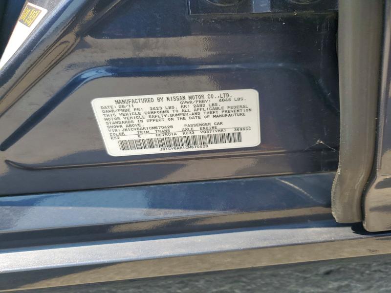 Продажа на аукционе авто 2012 Infiniti G37 Sedan, vin: JN1CV6AR1CM670428, номер лота: 63005986