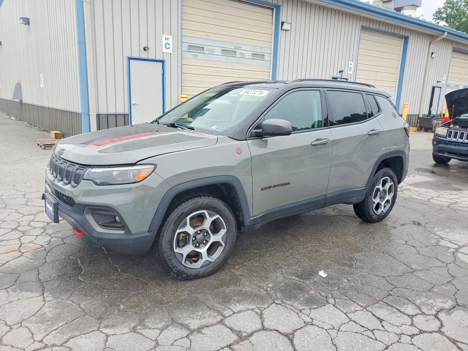 Продаж на аукціоні авто 2022 Jeep Compass, vin: 3C4NJDDB8NT110908, номер лоту: 59273276
