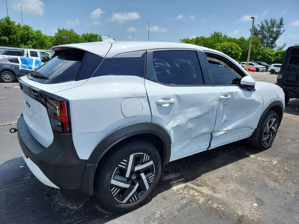 60157536 :رقم المزاد ، 3N8AP6CAXSL437523 vin ، 2025 Nissan Kicks مزاد بيع