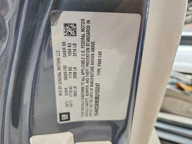 Aukcja sprzedaży 2011 Buick Lucerne, vin: 1G4HC5EM0BU150247, numer aukcji: 61523326