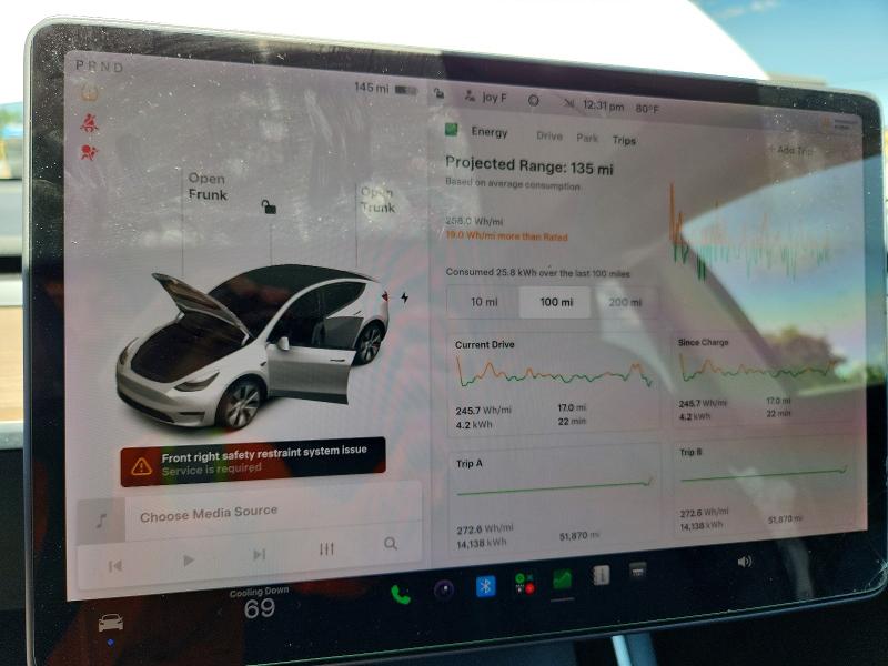 Aukcja sprzedaży 2021 Tesla Model Y, vin: 5YJYGDEE2MF078703, numer aukcji: 61758806