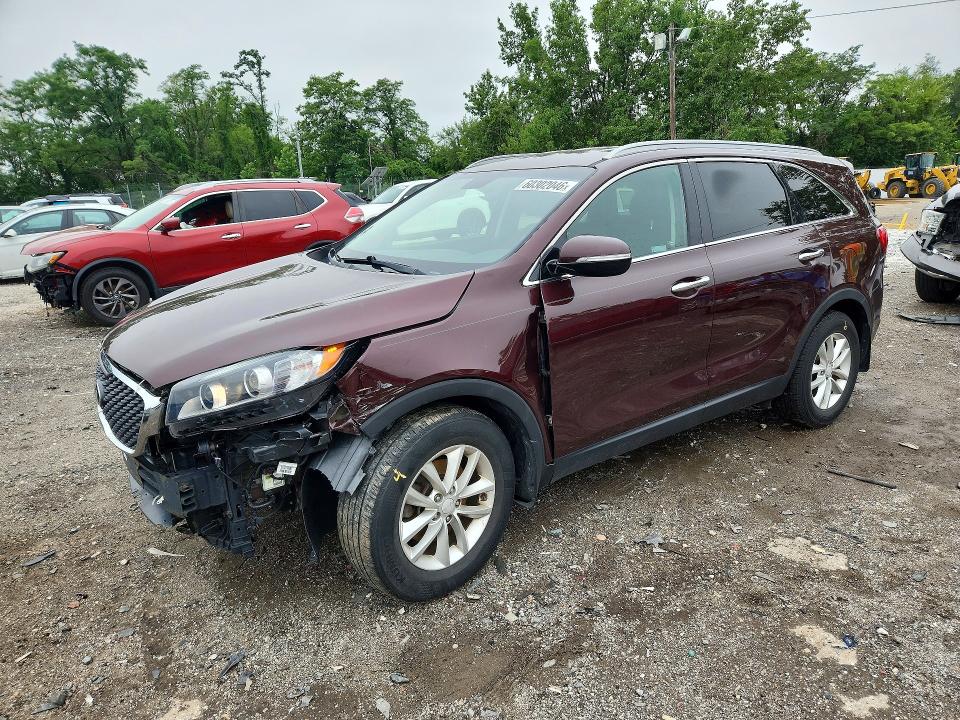 60302046 :رقم المزاد ، 5XYPG4A3XJG420743 vin ، 2018 Kia Sorento مزاد بيع