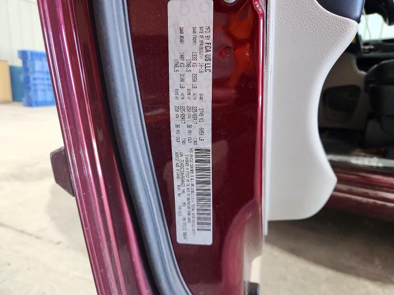 2017 Dodge Grand Caravan მანქანა იყიდება აუქციონზე, vin: 2C4RDGCG4HR600423, აუქციონის ნომერი: 60401736