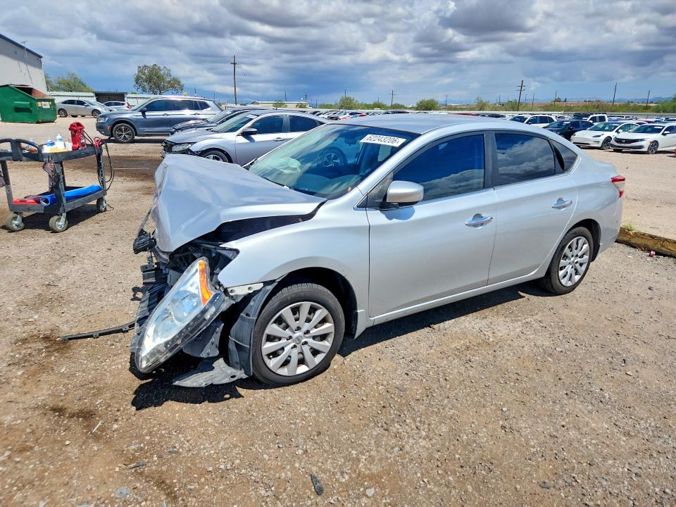 Auction sale of the 2015 Nissan Sentra, vin: 3N1AB7AP0FY336607, lot number: 62243206