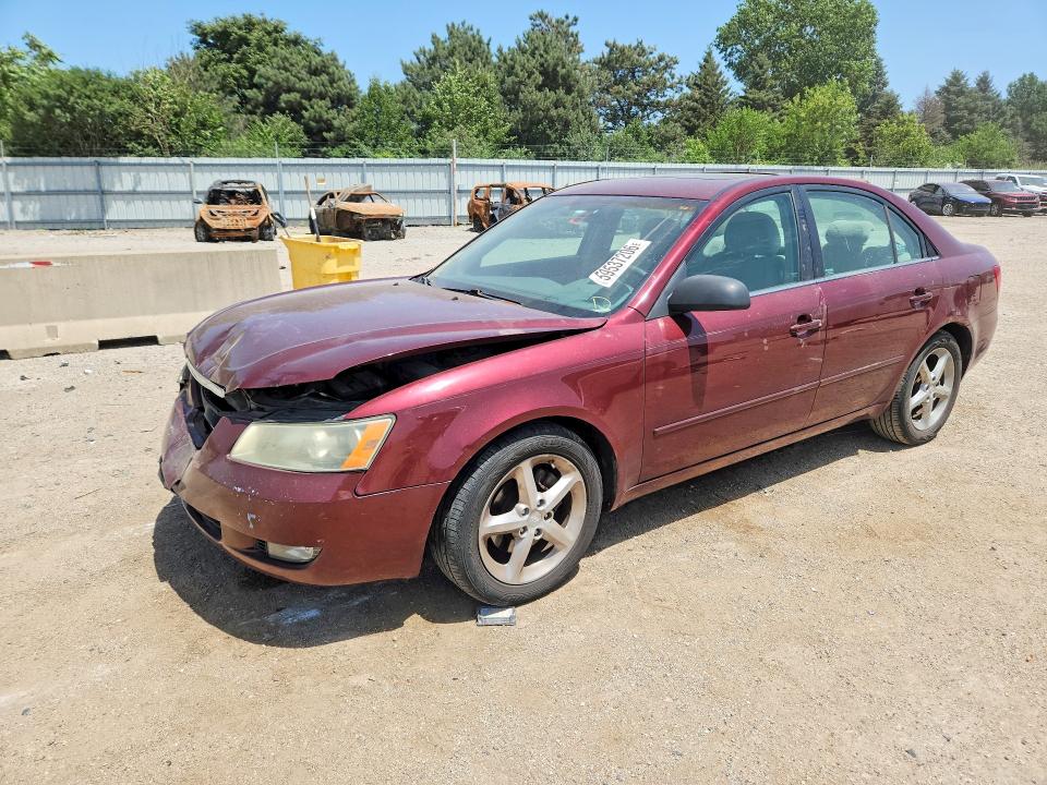 2007 Hyundai Sonata მანქანა იყიდება აუქციონზე, vin: 5NPEU46F17H242967, აუქციონის ნომერი: 59537206