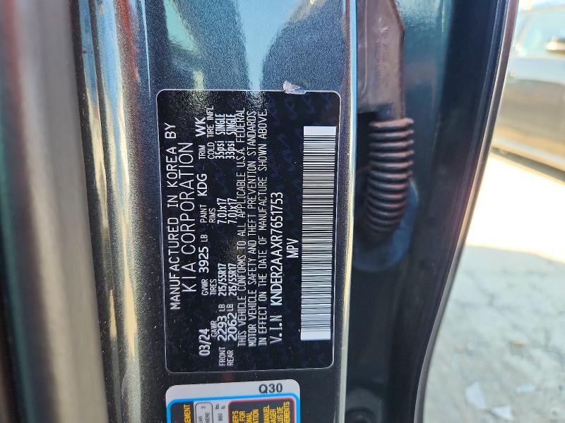 60596046 :رقم المزاد ، KNDER2AAXR7651753 vin ، 2024 Kia Seltos مزاد بيع