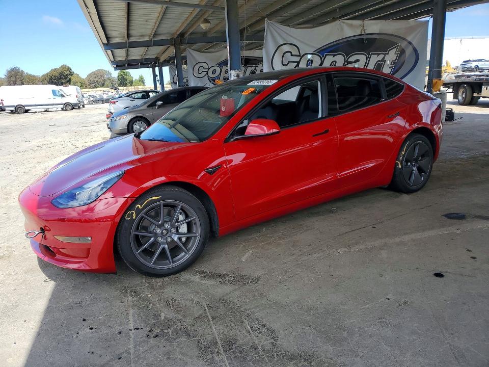 Auction sale of the 2023 Tesla Model 3, vin: 5YJ3E1EB6PF603965, lot number: 62499266