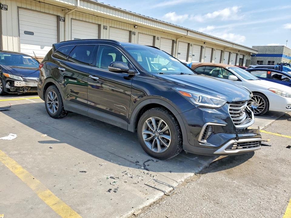 60244336 :رقم المزاد ، KM8SNDHF4HU255308 vin ، 2017 Hyundai Santa Fe مزاد بيع