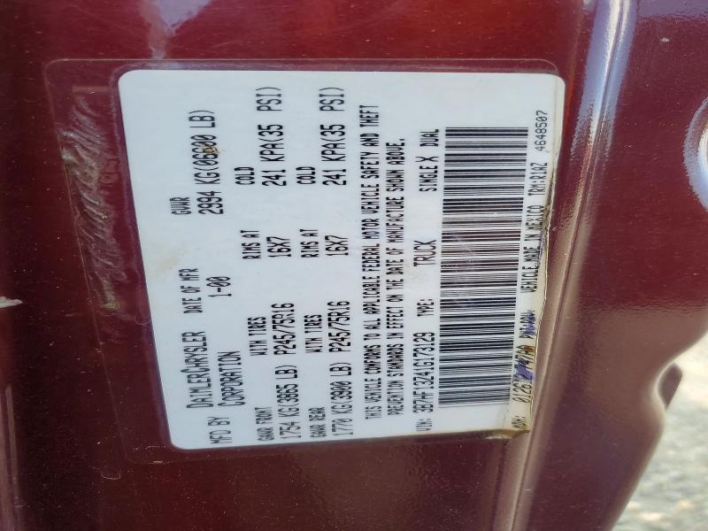 Продажа на аукционе авто 2001 Dodge Ram 1500, vin: 3B7HF13Z41G173129, номер лота: 60473116
