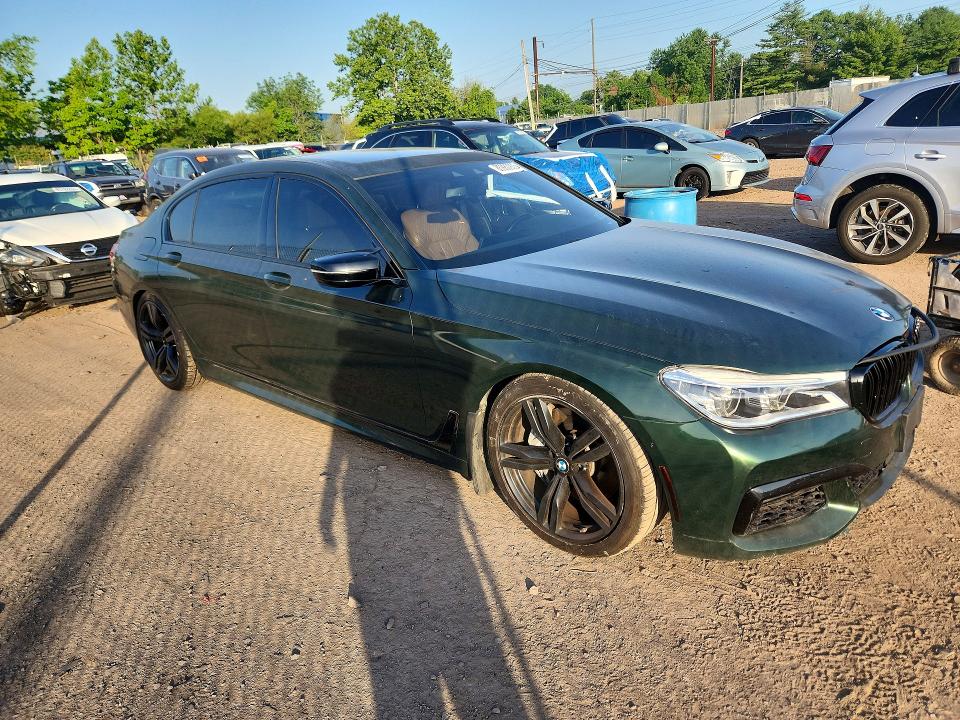 2018 Bmw 750 მანქანა იყიდება აუქციონზე, vin: WBA7F2C50JB238725, აუქციონის ნომერი: 85980905